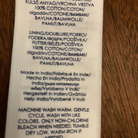 White Eyelet Summer Dress - Picture 7 of 12